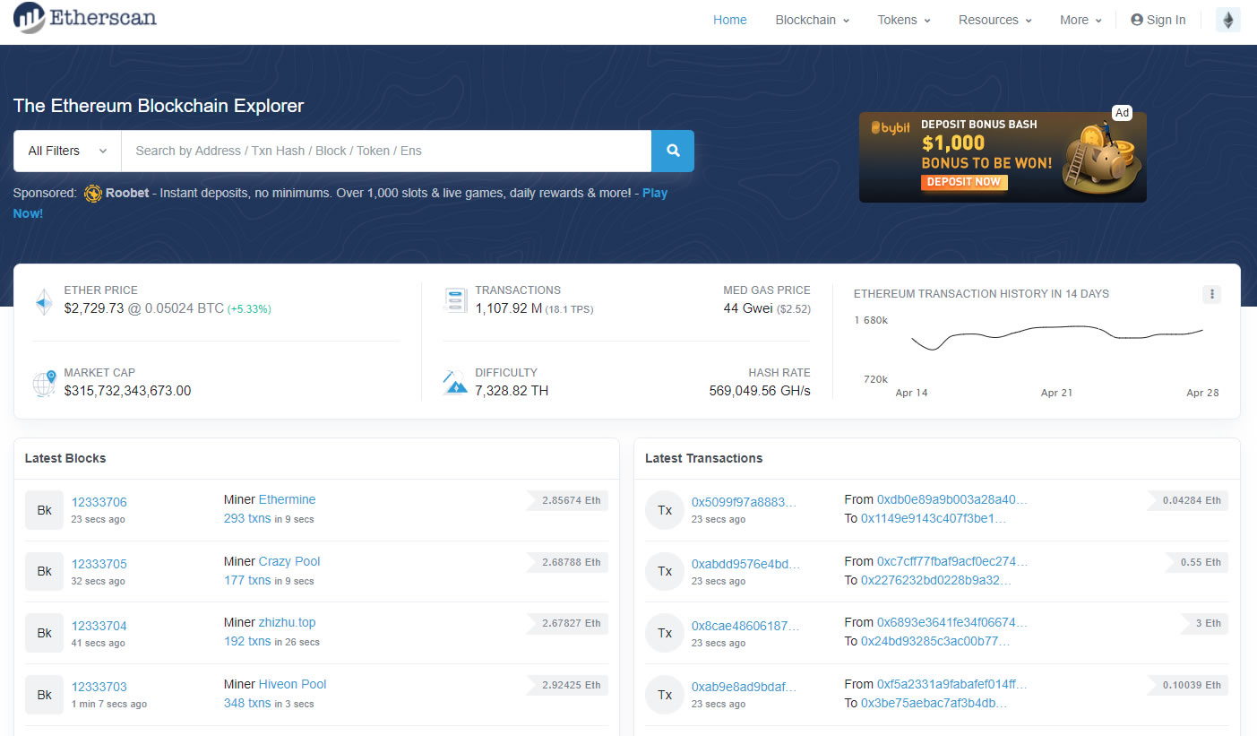 イーサスキャン（Etherscan）】ど素人でも分かる使い方と追跡方法